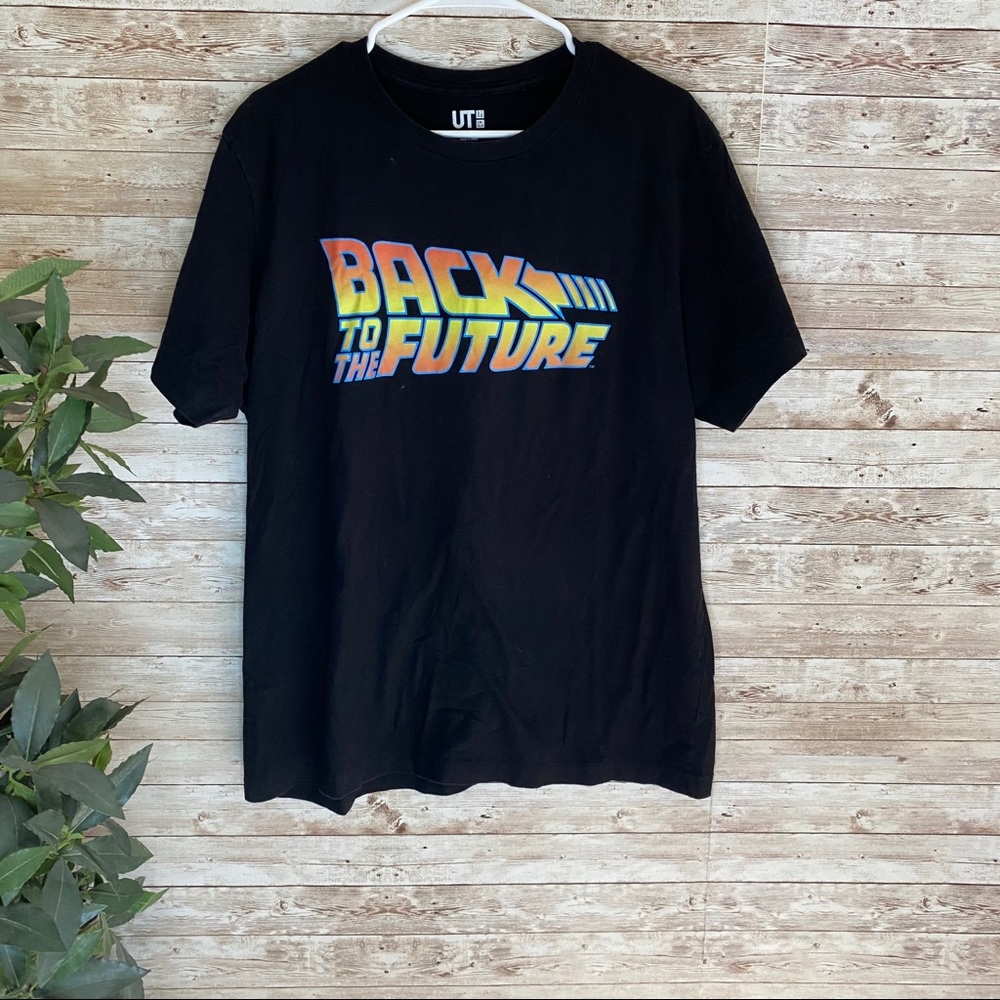 Back to the Future Logo Tee